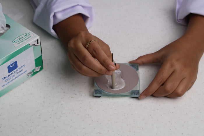 How to clean Glassy Carbon Working Electrode?